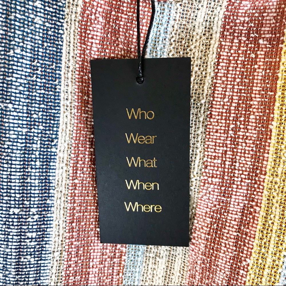 SOLD W5 • NWT Anthropologie Multicolor Halter Top - Picture 8 of 8